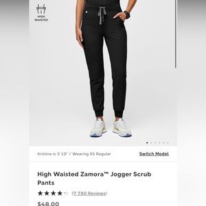 Figs High Waisted Zamora Joggers- Large